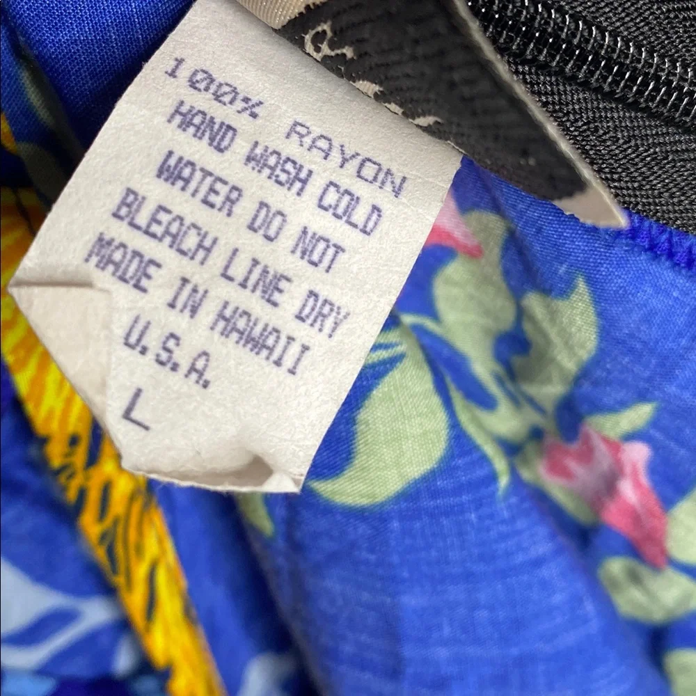 Mamo Howell Hawaii vintage mini dress floral - Picture 5 of 9